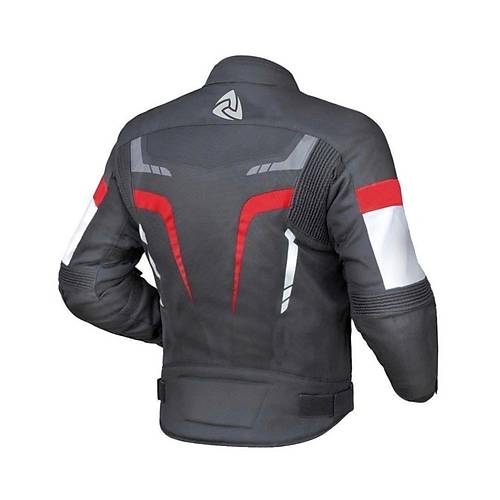 NUKROWEAR STEALTH PRO KIRMIZI 4 MEVSM ERKEK MOTOSKLET CEKET