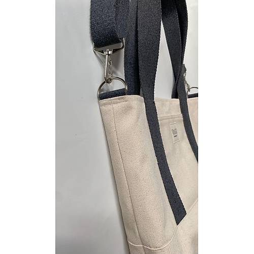Kanvas Crossbody Bag(Renkli Askılı)-(Fermuarlı)