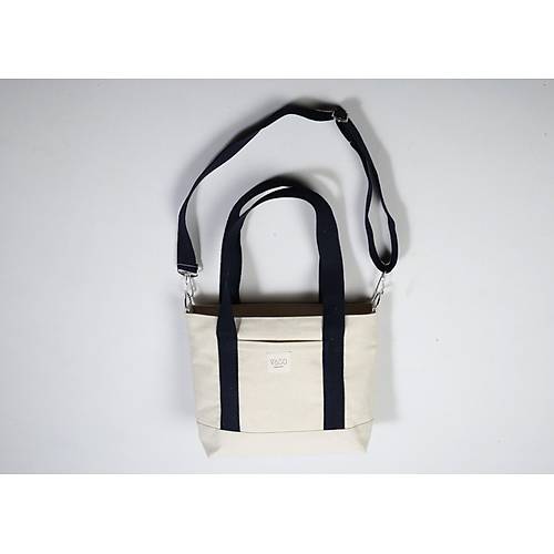 Kanvas Crossbody Bag(Renkli Askılı)-(Fermuarlı)