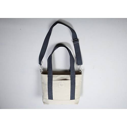 Kanvas Crossbody Bag(Renkli Askılı)-(Fermuarlı)