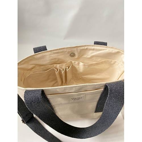 Kanvas Crossbody Bag(Renkli Askılı)-(Fermuarlı)