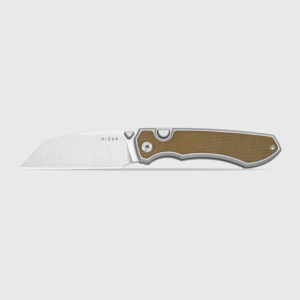 Kizer Wharning | Kizer Button Liner Lock | WHARNCLIFF | S45VN | KizerB