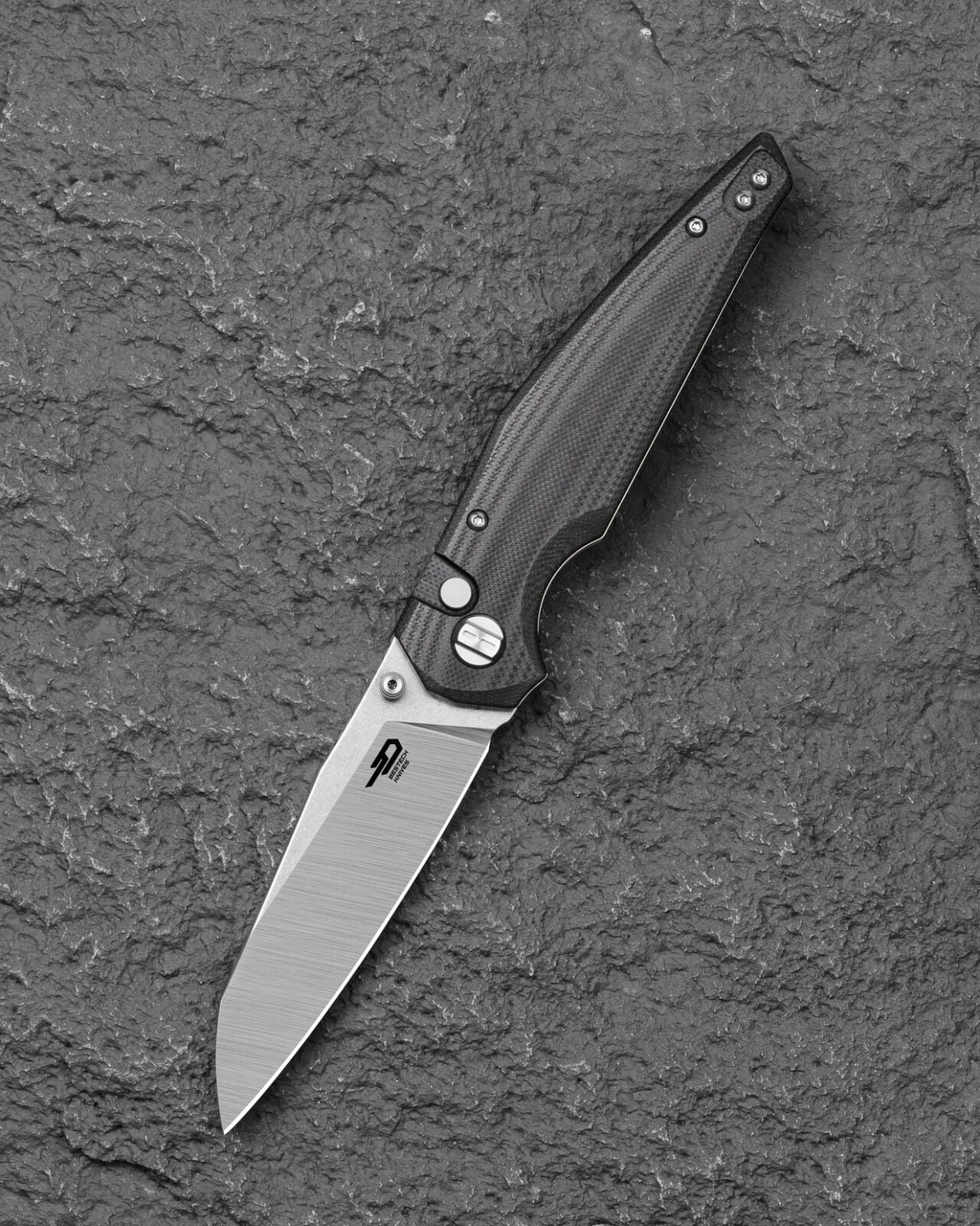 BESTECH SNAKEBIRD  Siyah G10 Sap 14C28N Çelik Çakı