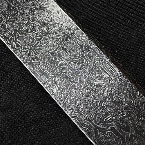 Z�hrat Usta Mozaik Damascus �  Paslanmaz Bal�akl� �zel Koleksiyon B��ak