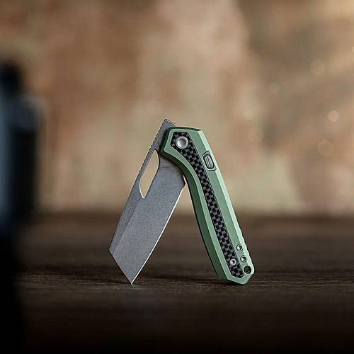 Vosteed Kroc -Top Liner Lock - S35VN �elik ve Al�minyum & Karbon Fiber Sap �ak�