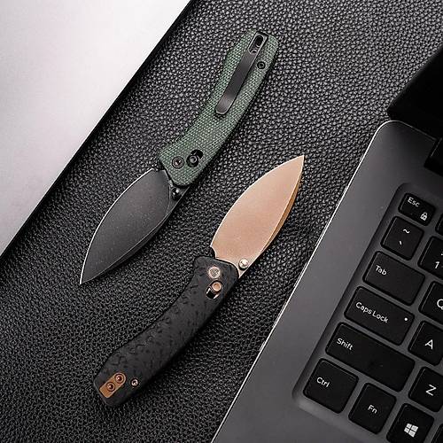 Trivisa Koala-CG | �apraz Kilitli | Karbon Fiber G10 Sap | N690 �elik Mini �ak� |