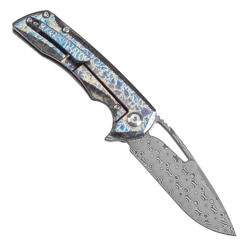 KANSEPT Mini Kryo Thumb Hole | Titanyum Sap | Lightning Strike Finish | 2.9