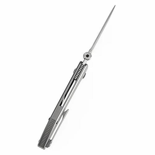 KANSEPT Tarkin Damascus �elik �ak� | Frame Lock Kilit Sistemi | Boncuk P�sk�rt�lm�� Titanyum Sap
