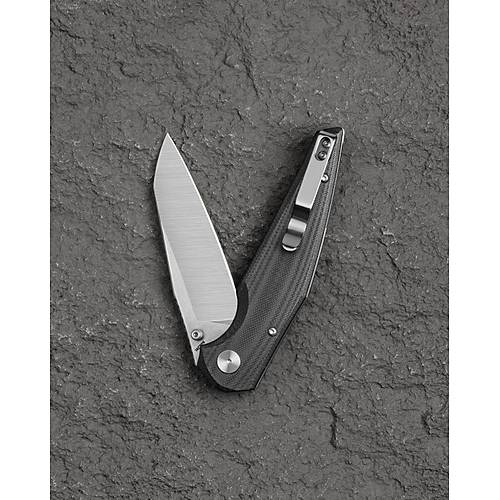 BESTECH SNAKEBIRD  Siyah G10 Sap 14C28N �elik �ak�