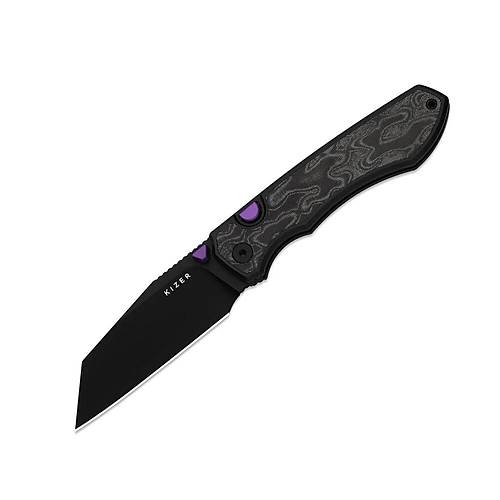 Kizer Wharning | Kizer Button Liner Lock� | WHARNCLIFF | S45VN | KizerB�