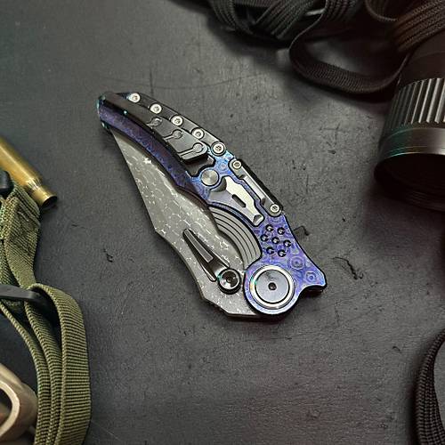 Maxace Titanis 2 Premium Edition � ZirDamascus Kabza & Damascus �elik