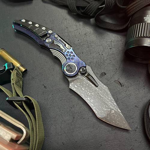 Maxace Titanis 2 Premium Edition � ZirDamascus Kabza & Damascus �elik