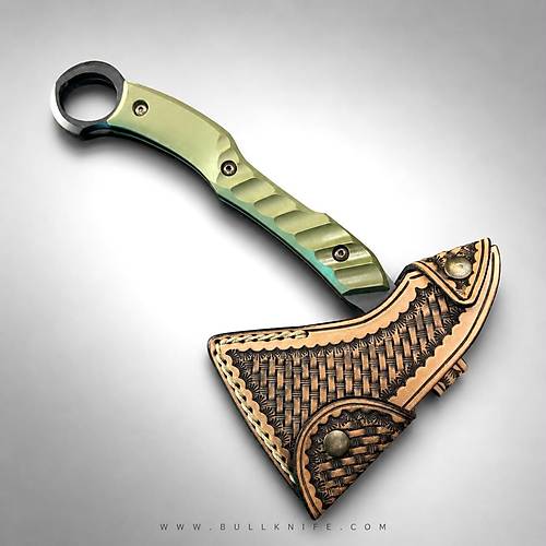 Bull Knife D2 �elik Tomahawk | 32 cm Taktik Balta | 6.2 mm Kal�nl�k | G10 Kabza | Cerakote Kaplama