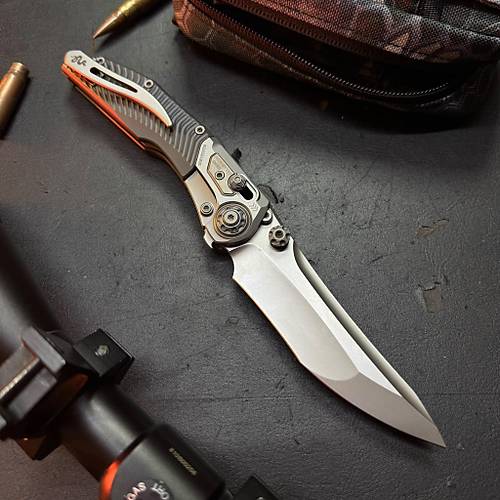 District 9 Snake-2 Bead Blasted Finish � Titanyumun Mekanik Yorumu