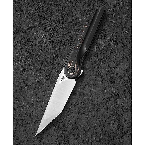 BESTECH Blind Fury | Titanyum + Fat Karbon Sap | M390 �elik �ak�