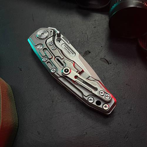 District 9 Hurricane M390 Titanium � Premium Titanyum �ak�