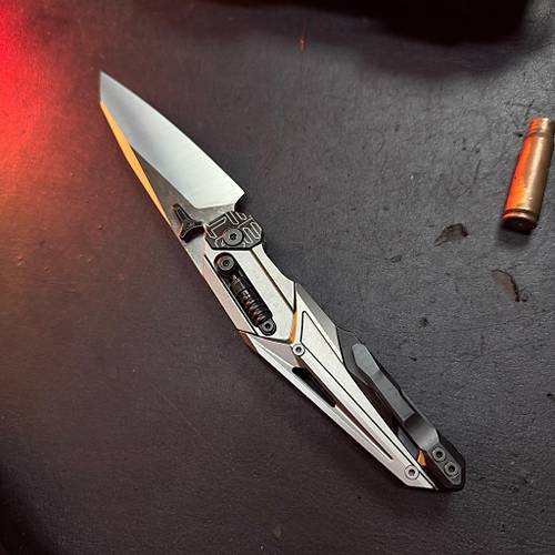 NOC Knives MT33 � Titanyum G�vde ve S�ra D��� Mekanik Tasar�m