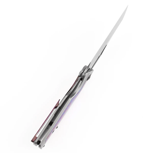 KANSEPT Tuckamore Thumb Hole �ak� | Titanyum ve Timascus Sap | 3.54