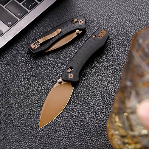 Trivisa Koala-CG | �apraz Kilitli | Karbon Fiber G10 Sap | N690 �elik Mini �ak� |