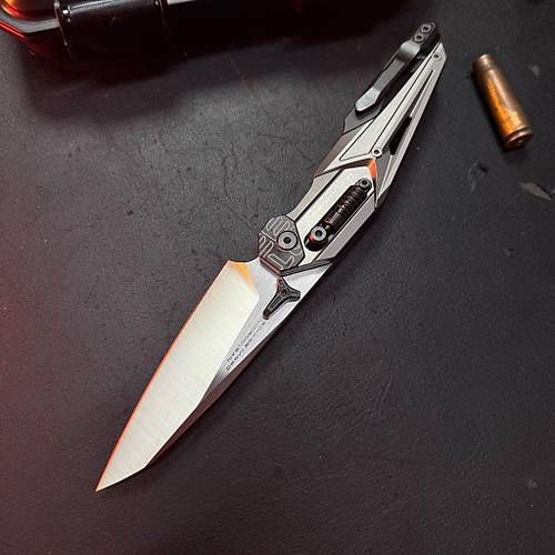 NOC Knives MT33 � Titanyum G�vde ve S�ra D��� Mekanik Tasar�m