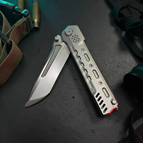 Maxace Pterosaur � M390 �elik Titanyum Kabza Premium �ak�