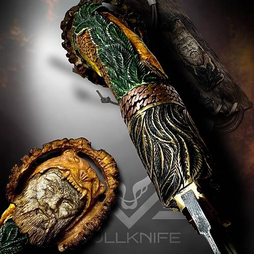 �st D�zel Koleksiyonluk El Yap�m� Damascus B��ak / Mehmet �eker Toprak Yap�m�