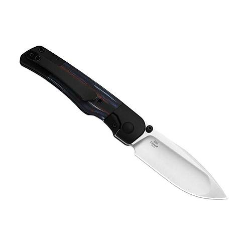 Titanium & Reconstituted Wood | Frame Lock | KizerB�