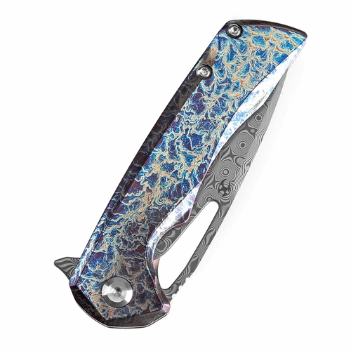 KANSEPT Mini Kryo Thumb Hole | Titanyum Sap | Lightning Strike Finish | 2.9