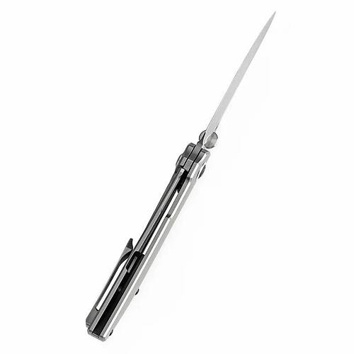 KANSEPT Tarkin Damascus �elik �ak� | Frame Lock Kilit Sistemi | Boncuk P�sk�rt�lm�� Titanyum Sap