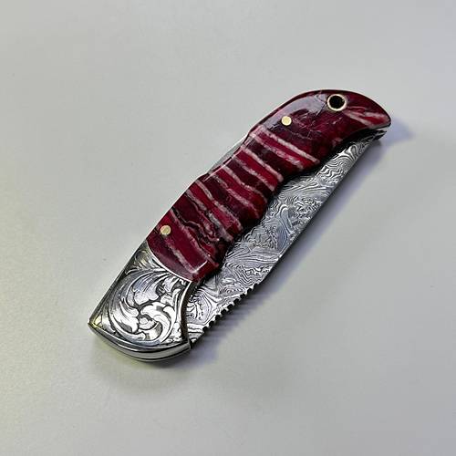 Usta ���ili�iyle Mamut Kabzal� Paslanmaz Damascus �ak� � Yerli �retim