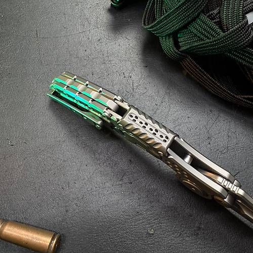 Maxace Titans II Kumlanm�� Y�zey� M390 & Titanium
