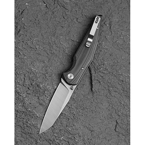BESTECH SNAKEBIRD  Siyah G10 Sap 14C28N �elik �ak�