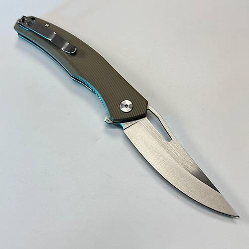 thal Flipper �ak� | D2 Tool Steel � G10 Kabza, ��ten Kilit, 9,5 cm Namlulu
