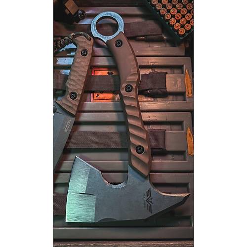 Toma Hawk Kamp Baltas & zel retim Yksek Kalite Balta 6 mm Sleipner