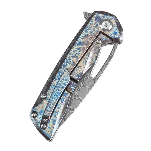 KANSEPT Mini Kryo Thumb Hole | Titanyum Sap | Lightning Strike Finish | 2.9