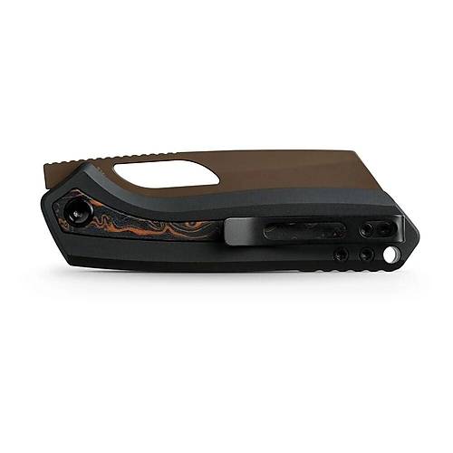 Vosteed Kroc -Top Liner Lock -S35VN �elik, Al�minyum ve Topo G10 Sap �ak�