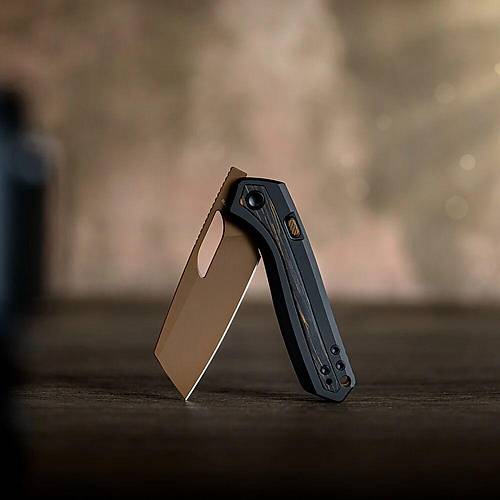 Vosteed Kroc -Top Liner Lock -S35VN �elik, Al�minyum ve Topo G10 Sap �ak�