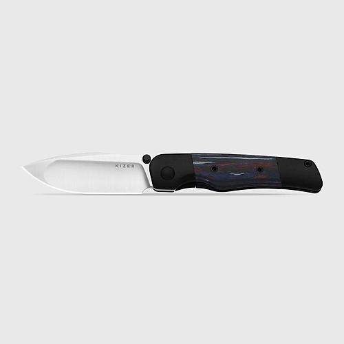 Titanium & Reconstituted Wood | Frame Lock | KizerB�