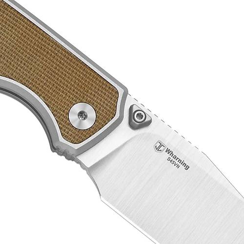 Kizer Wharning | Kizer Button Liner Lock� | WHARNCLIFF | S45VN | KizerB�