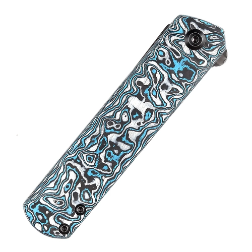 Kansept Foosa Damascus �elik ve Karbon Fiber Sapl� Premium �ak�