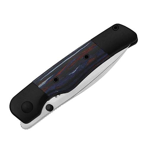 Titanium & Reconstituted Wood | Frame Lock | KizerB�