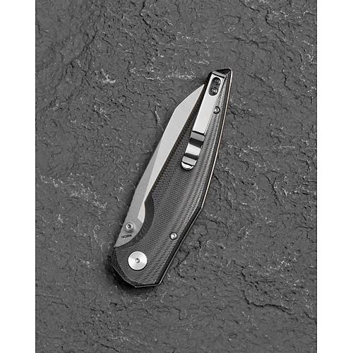 BESTECH SNAKEBIRD  Siyah G10 Sap 14C28N �elik �ak�