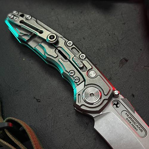 District 9 Hurricane M390 Titanium � Premium Titanyum �ak�