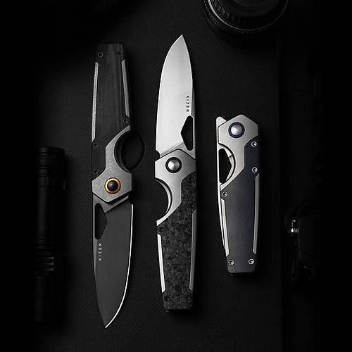 Kizer Serpentine | Jonathan Styles Tasar�m� | Elmax �elik | Ba�parmak Deli�i & �n Flipper A��l�m | Frame Lock Kilit Sistemi | KizerB�