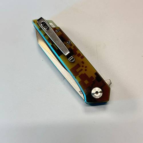 Mini EDC �ak� | 8 cm D2 �elik Namlu, ��ten Kilit & G10 Kabza