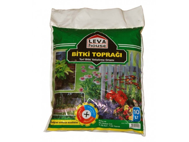 10 Litre Kaliteli Genel Kullanım Torfu- Bitki Toprağı