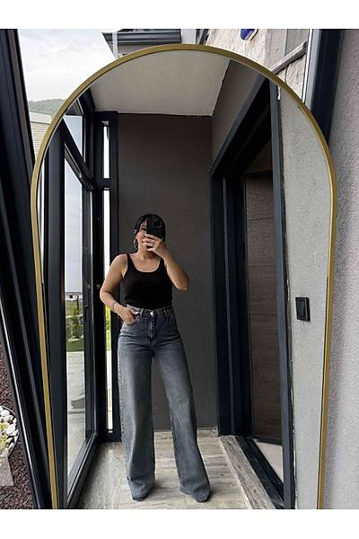 Fitilli Askl Siyah Crop