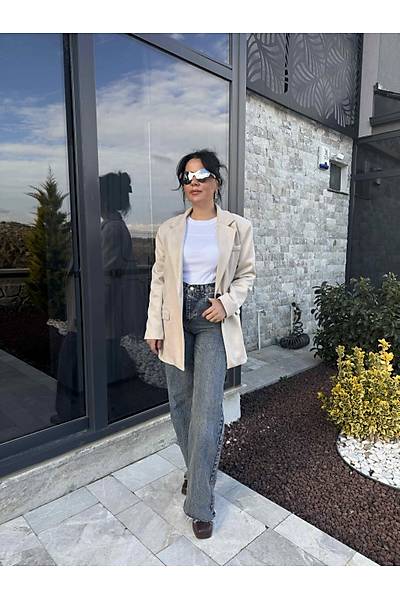 Ykamal Wide Leg Jean