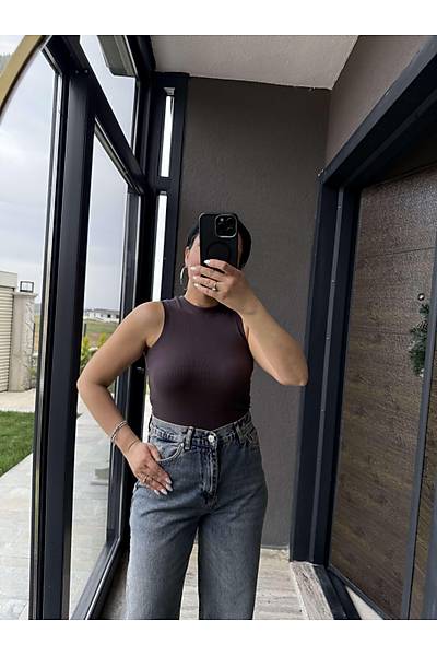 Fitilli Sfr Kol Ac Kahve Crop