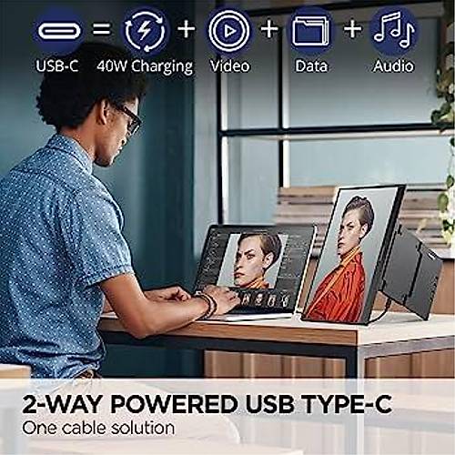ViewSonic VP16-OLED 15,6 inç OLED Taşınabilir Profesyonel Monitör